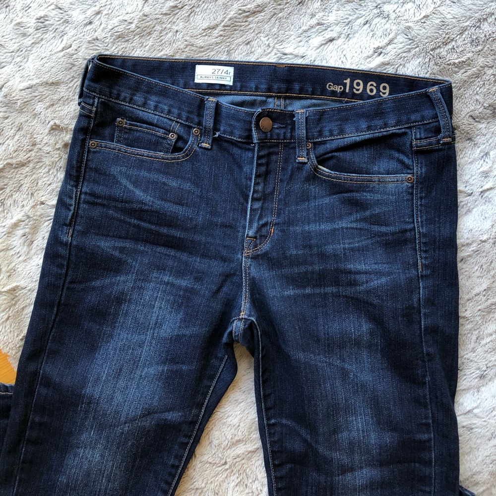 Gap Always Skinny Jeans Size 27/4r